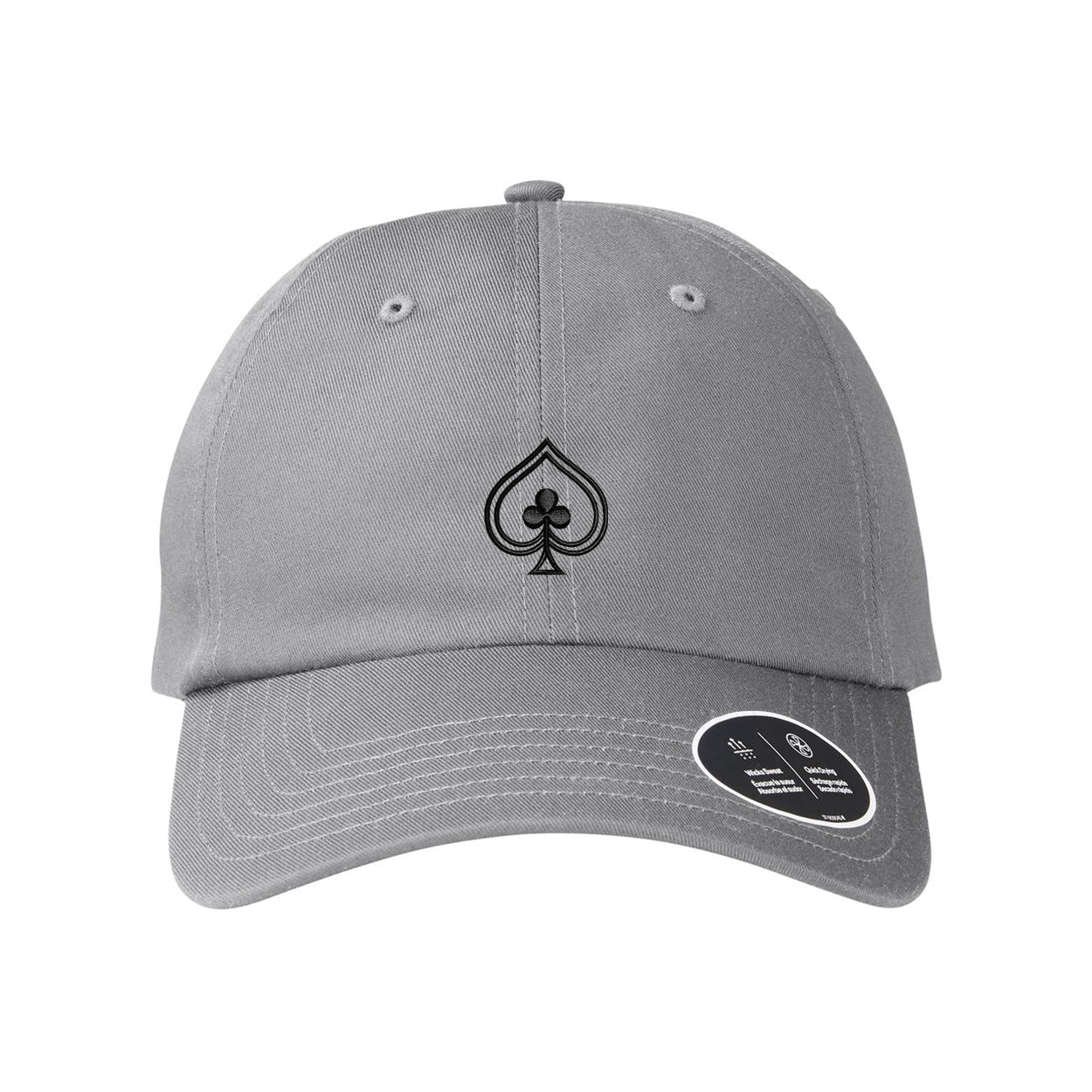 High Limit Club, Spade, Team Chino Cap - Grey