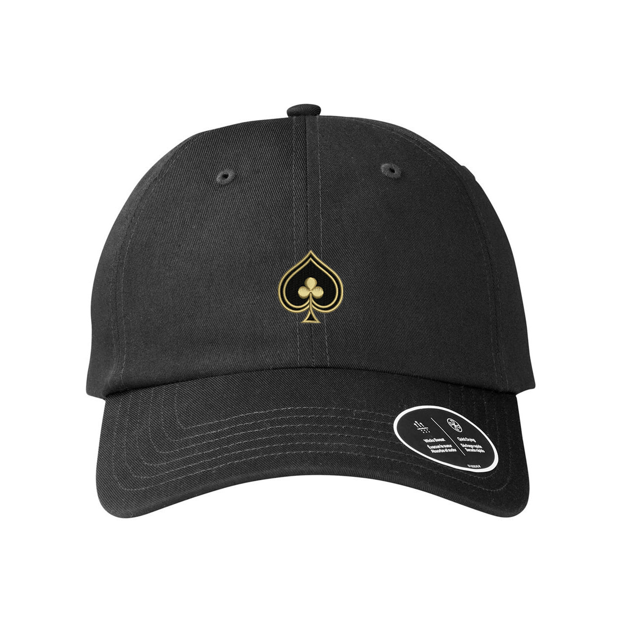 High Limit Club, Spade, Team Chino Cap - Black