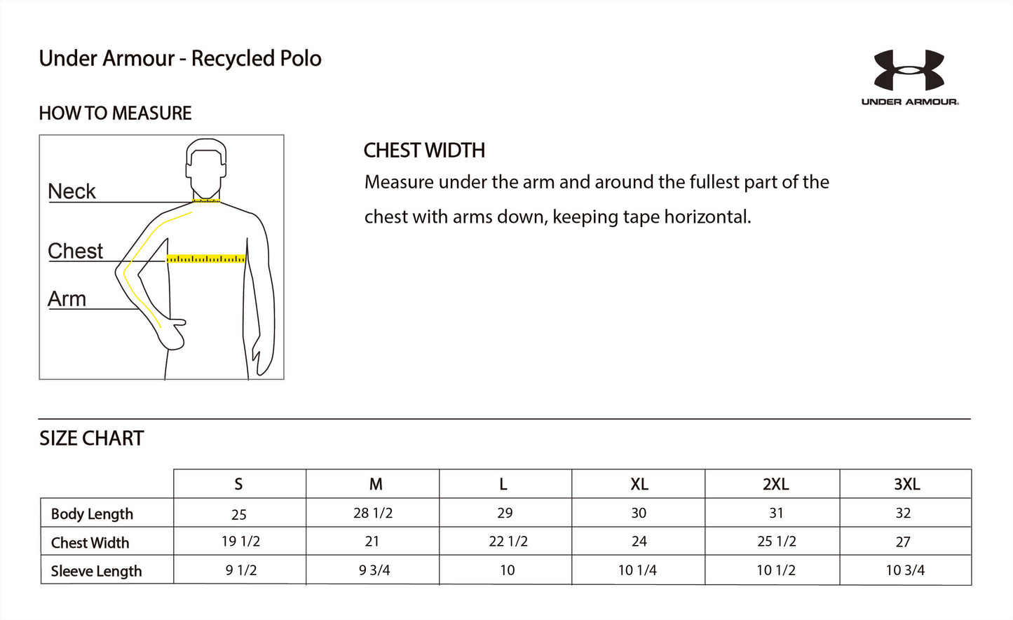 High Limit Club, Gold Stack Logo, 3D Effect, Under Armour, Men's Recycled Polo Shirt - Black