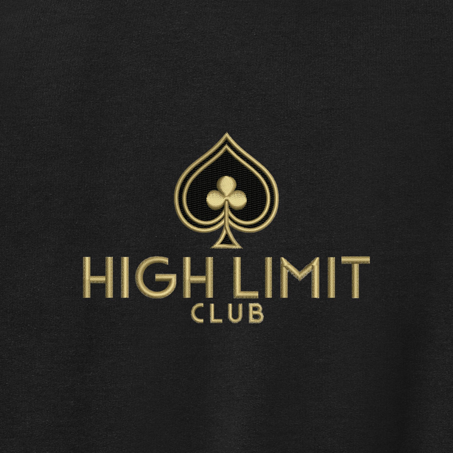 High Limit Club, Heavy Blend Crewneck Sweatshirt - Black