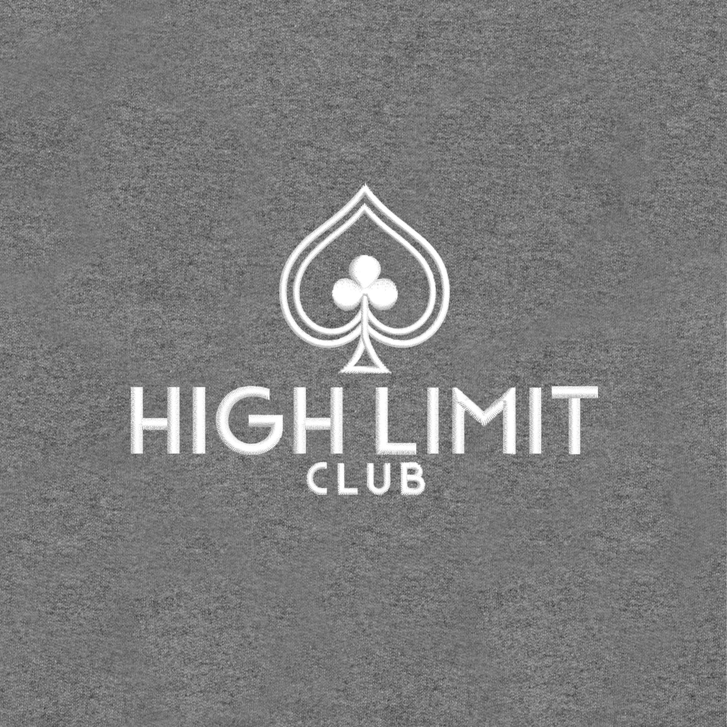 High Limit Club, Heavy Blend Crewneck Sweatshirt - Grey