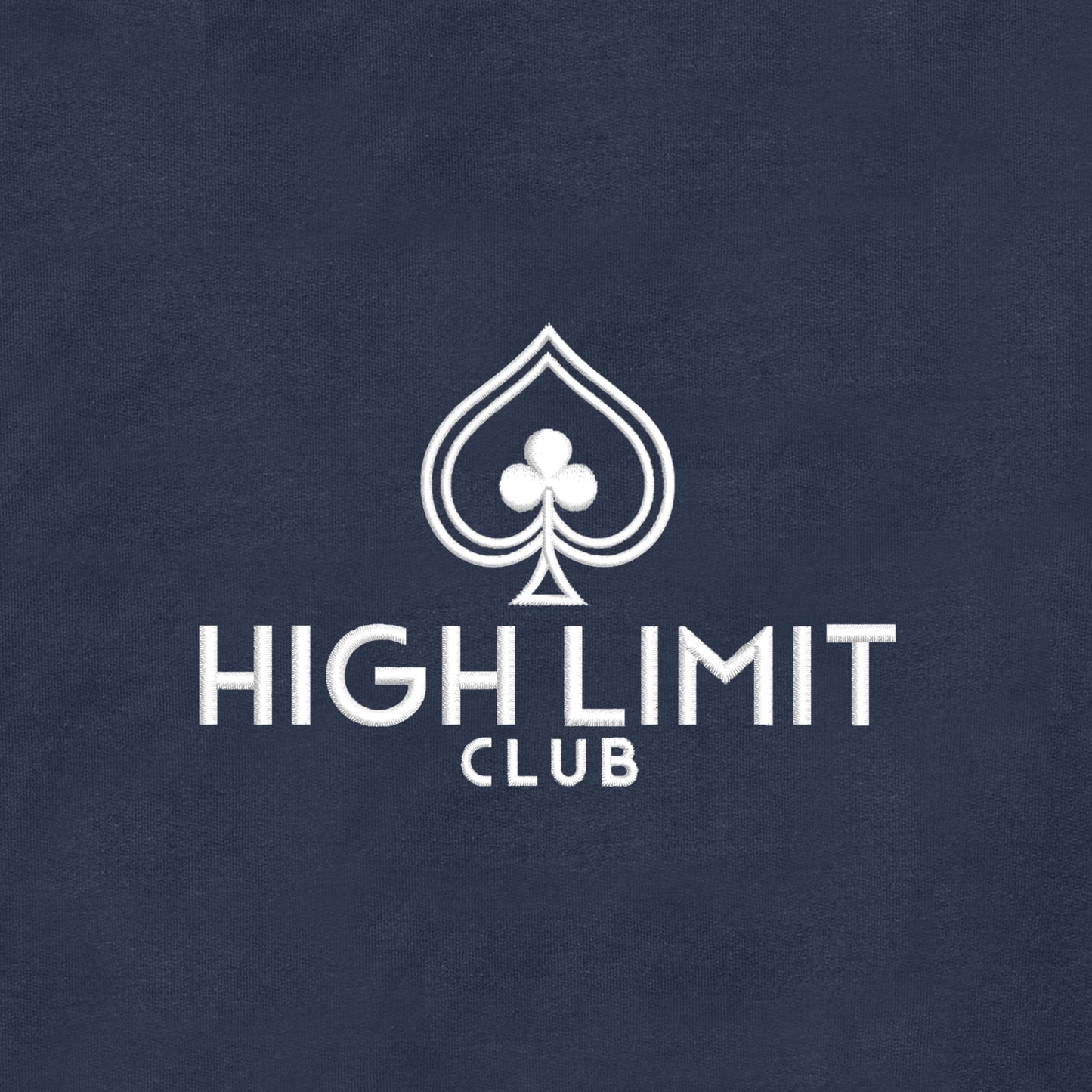 High Limit Club, Heavy Blend Crewneck Sweatshirt - Navy