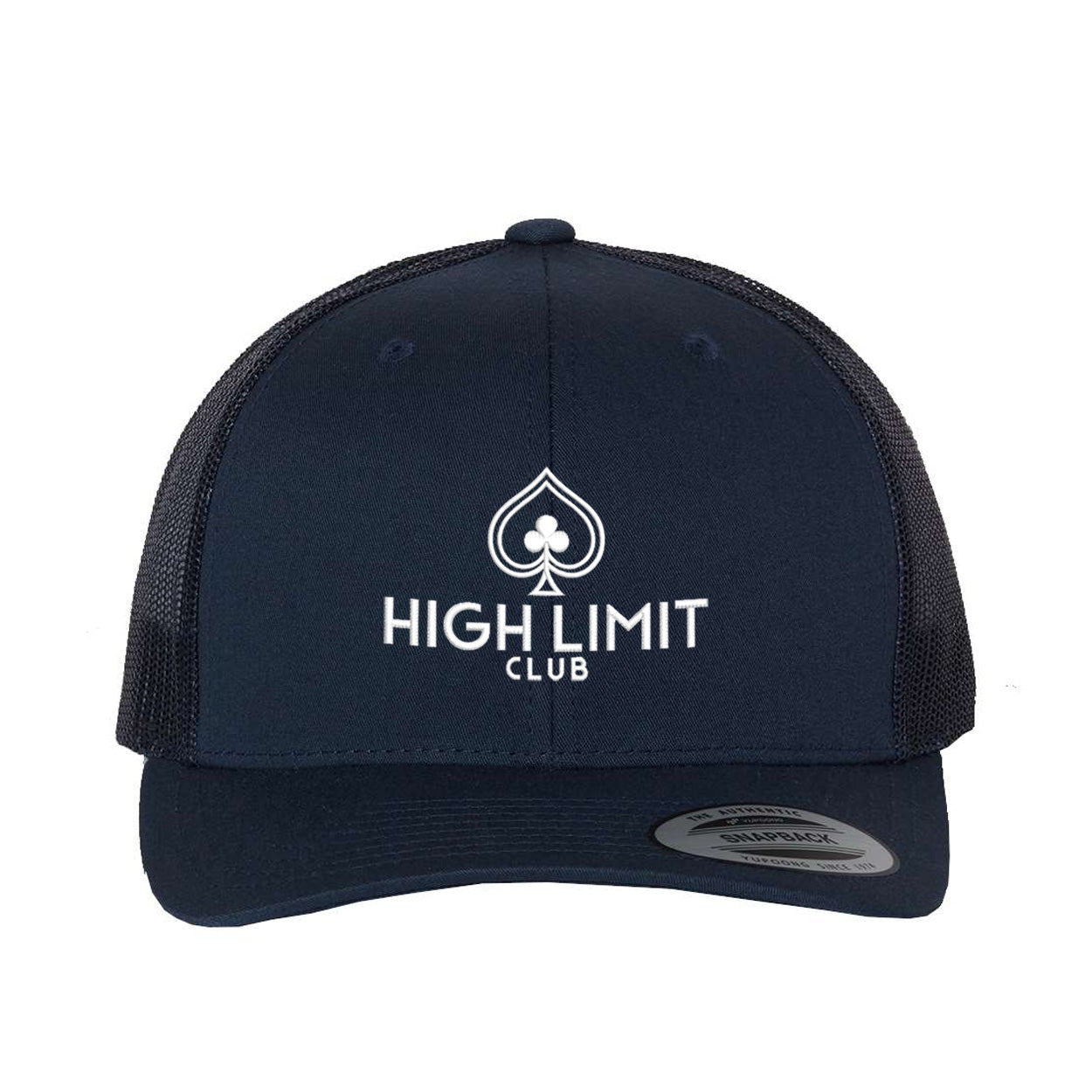 High Limit Club, Retro Trucker Cap - Navy