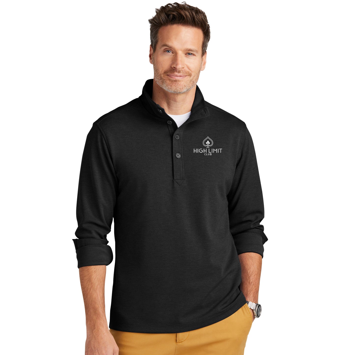 High Limit Club, Mid-Layer Stretch 1/2-Button