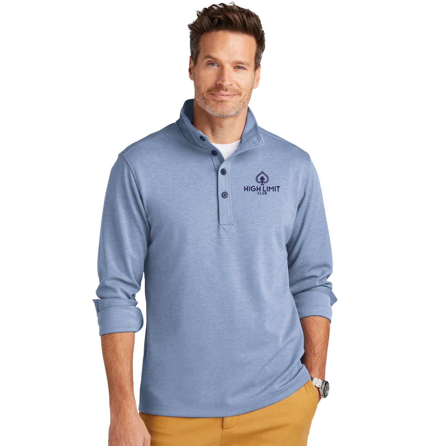 High Limit Club, Mid-Layer Stretch 1/2-Button