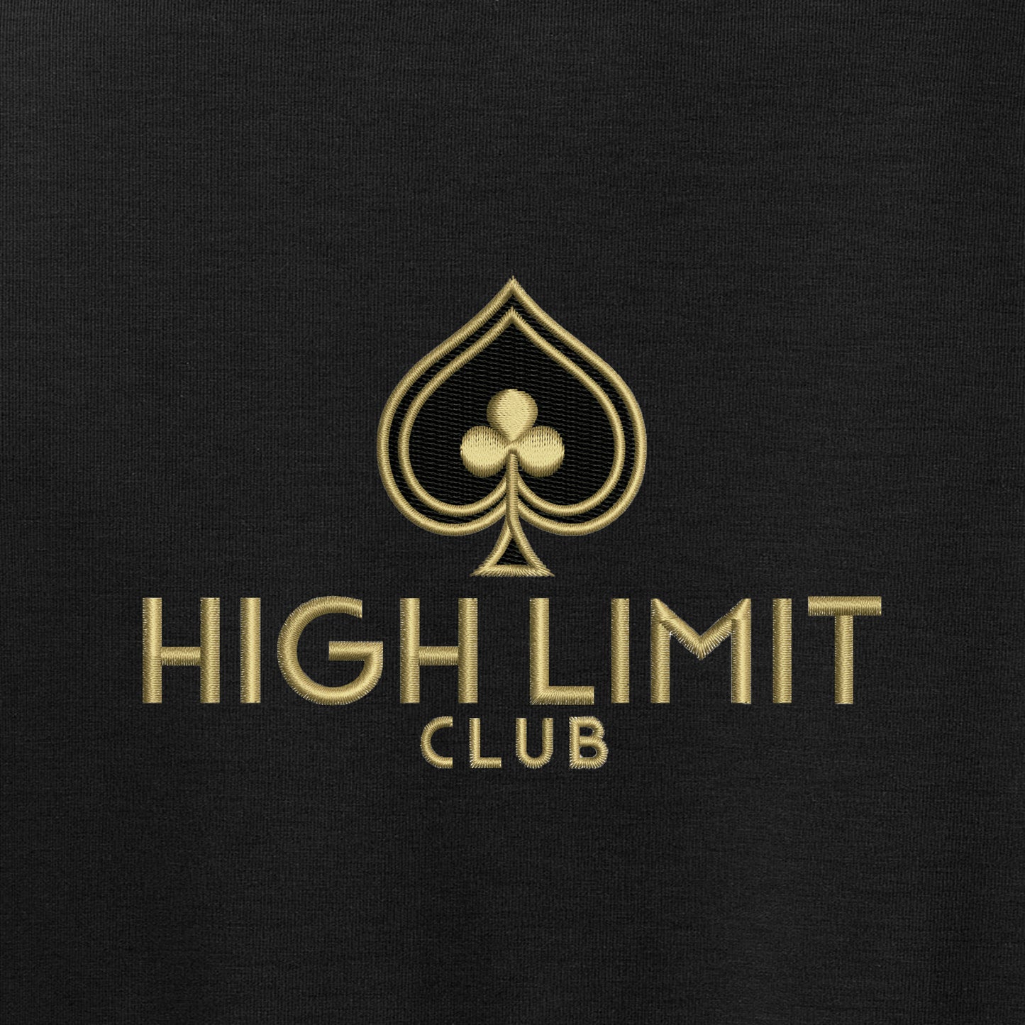High Limit Club, Women’s Double-Knit Full-Zip - Black