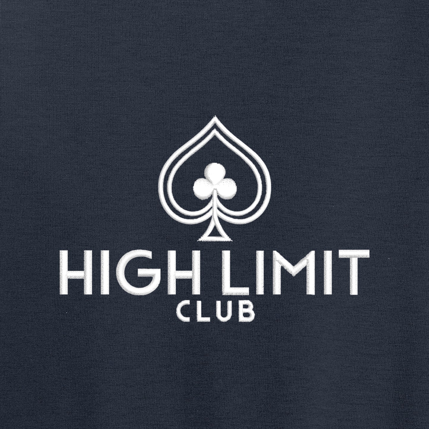 High Limit Club, Women’s Double-Knit Full-Zip - Navy