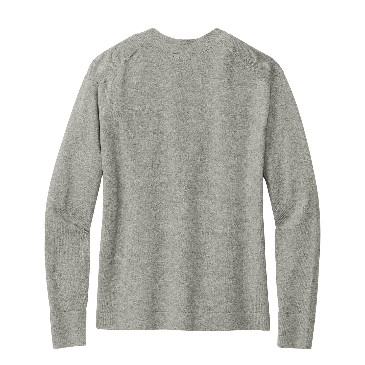 High Limit Club, Women’s Cotton Stretch Cardigan Sweater - Grey