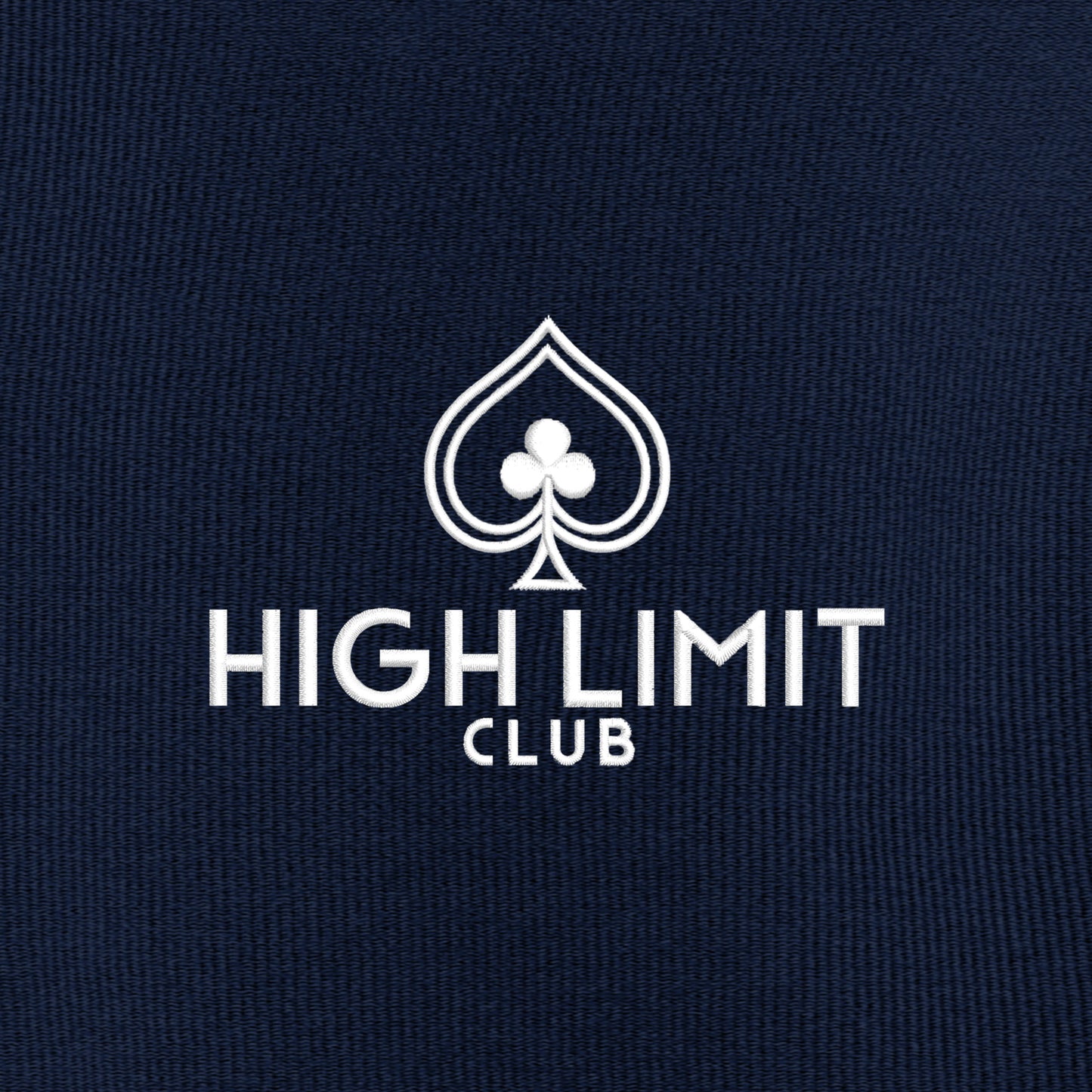 High Limit Club, Women’s Cotton Stretch Cardigan Sweater - Navy