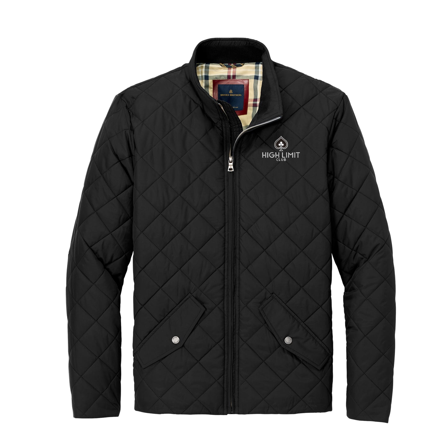 High Limit Club, Quilted Jacket - Black
