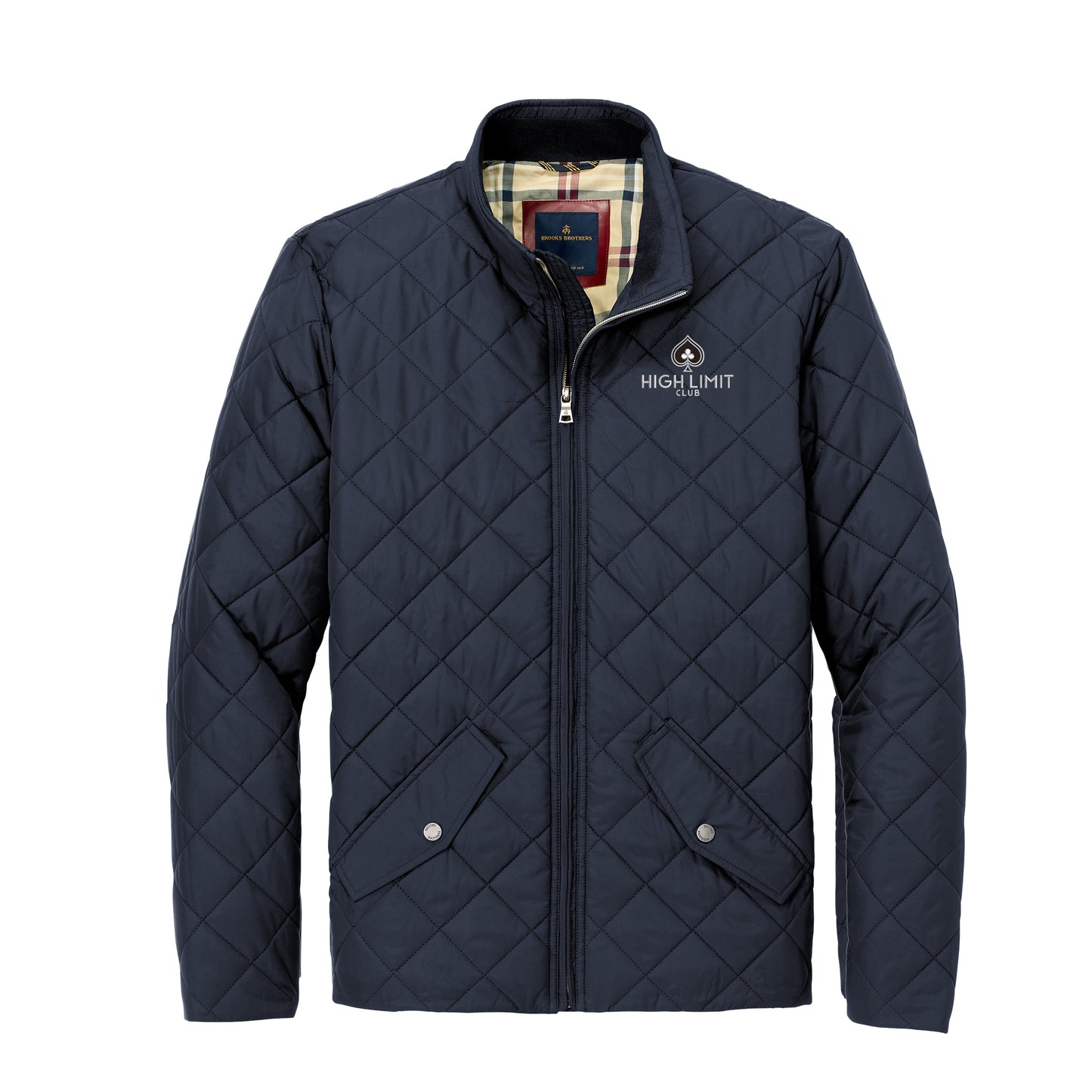 High Limit Club, Quilted Jacket - Navy