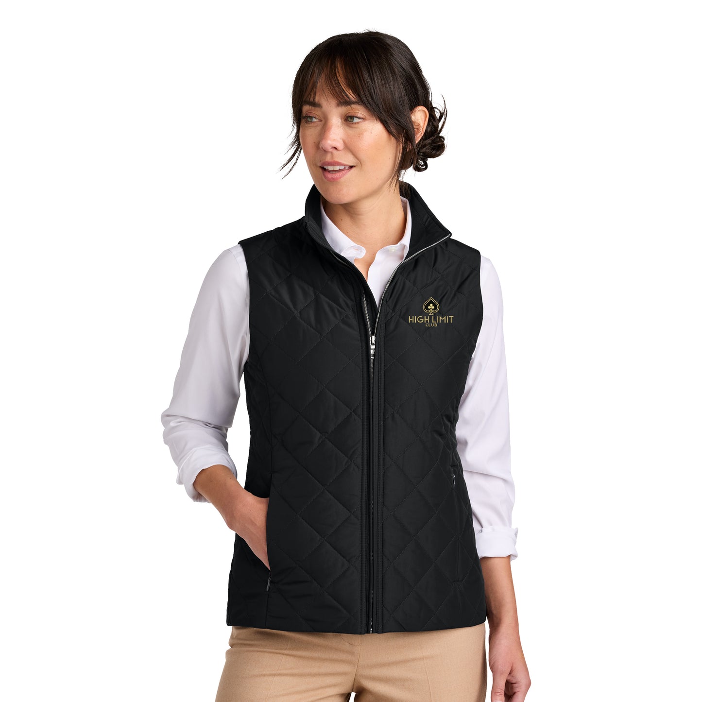 High Limit Club, Women’s Quilted Vest
