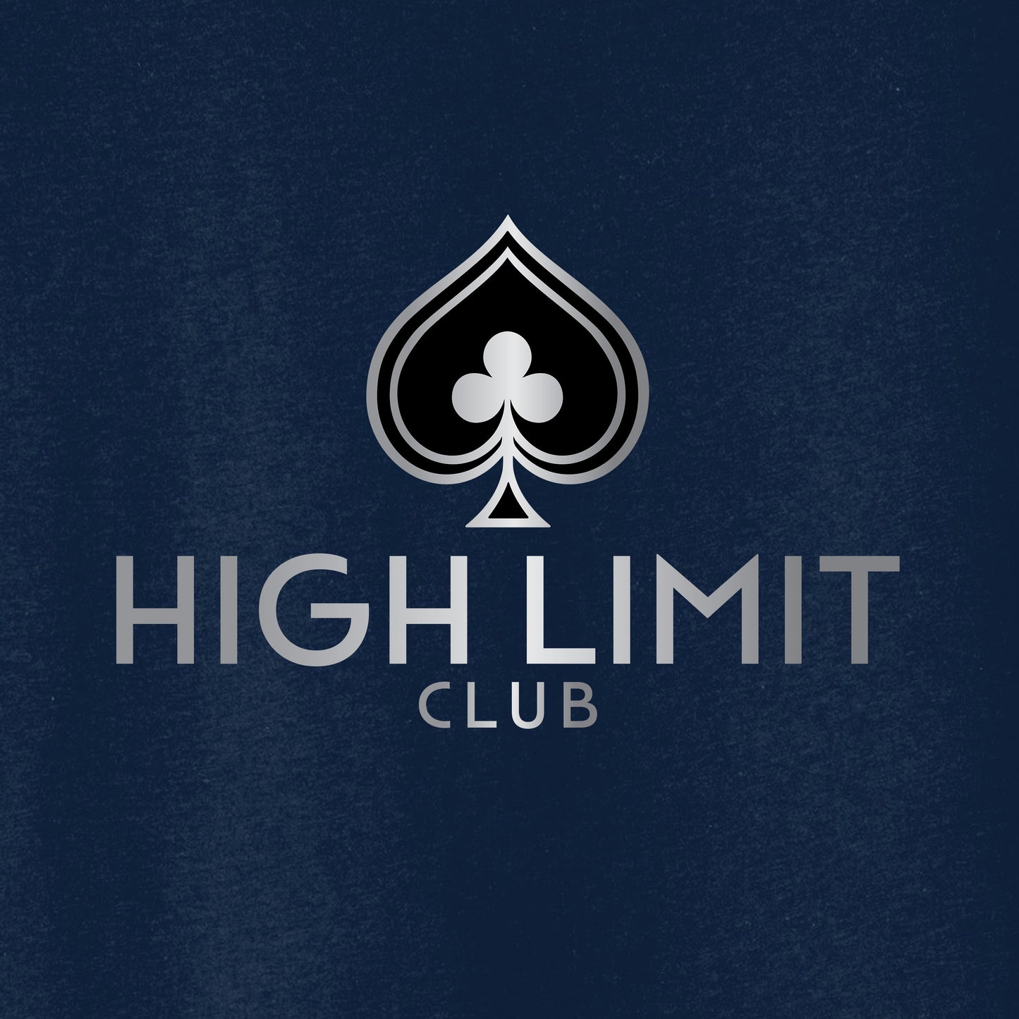 High Limit Club, BELLA+CANVAS® Women’s Relaxed Jersey Short Sleeve V-Neck Tee - Navy