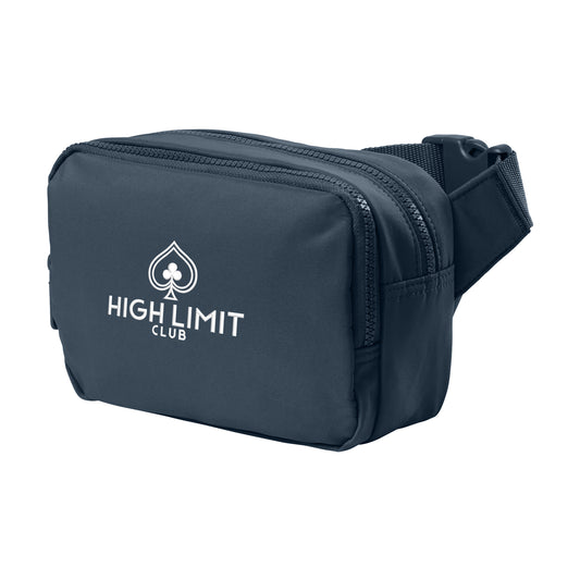 High Limit Club, Matte Dual-Compartment Crossbody - Navy