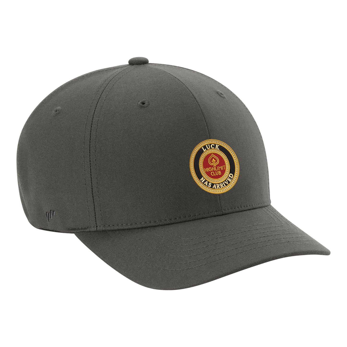 Luck Has Arrived, Flexfit Cap - Grey