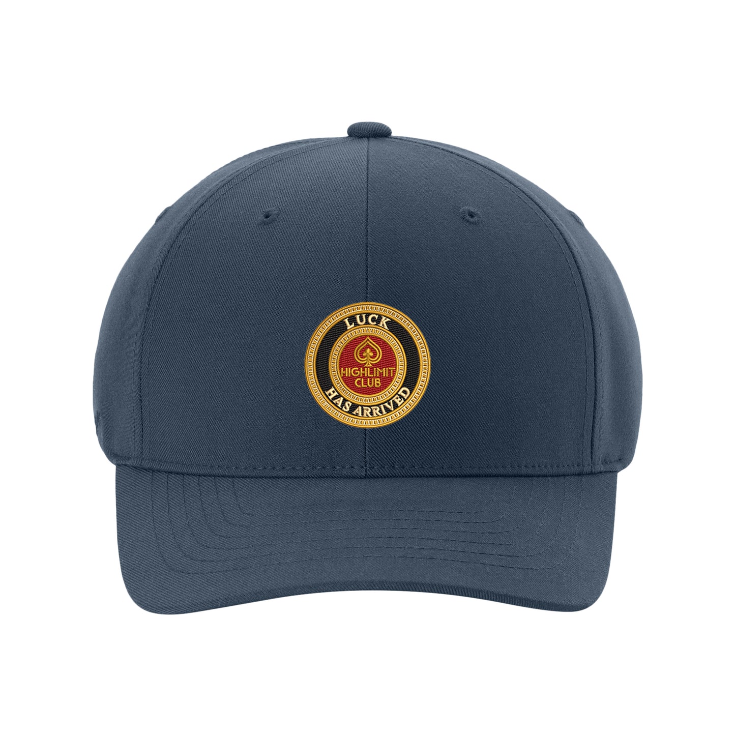 Luck Has Arrived, Flexfit Cap - Navy