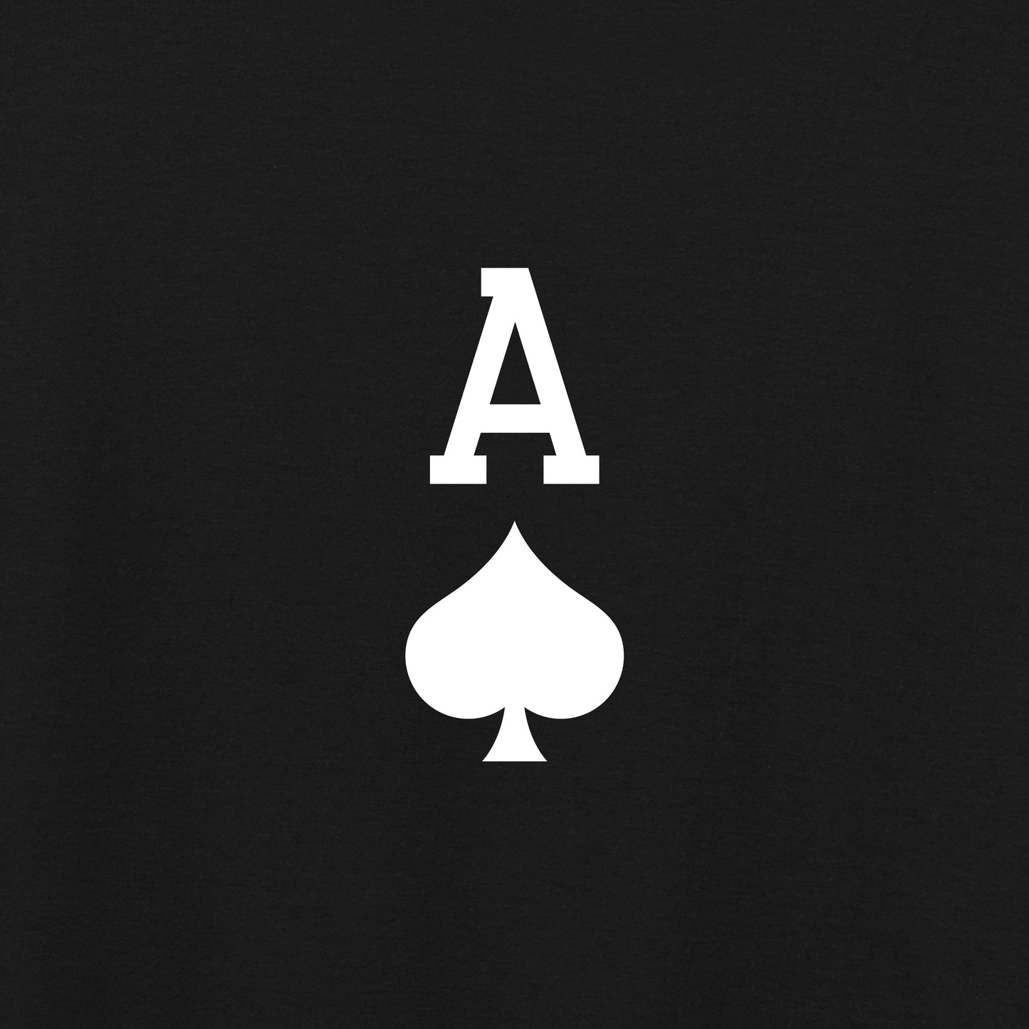 High Limit Club, Ace of Spades, Heavyweight Tee - Black