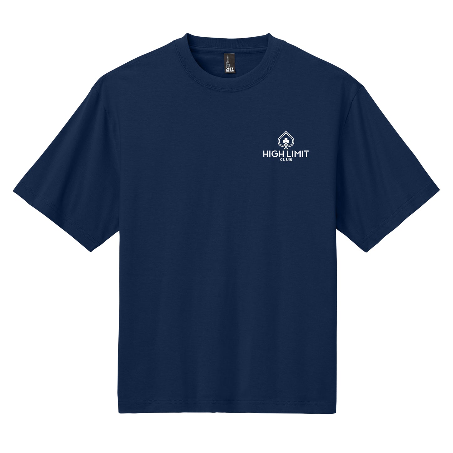 High Limit Club, Heavyweight Tee - Navy