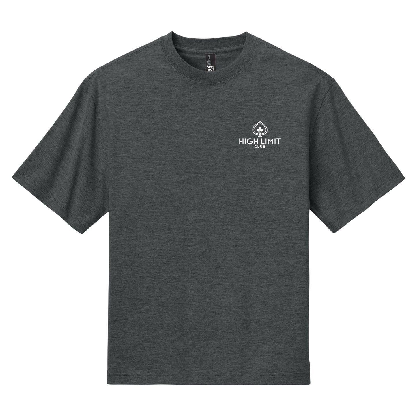 High Limit Club, Heavyweight Tee - Grey