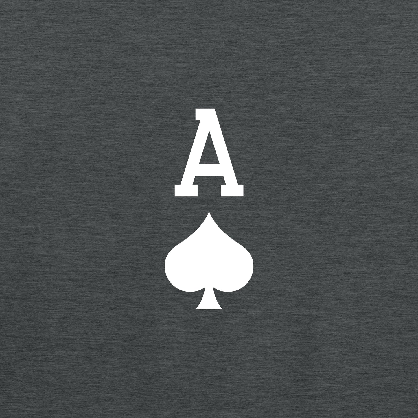 High Limit Club, Ace of Spades, Heavyweight Tee - Grey