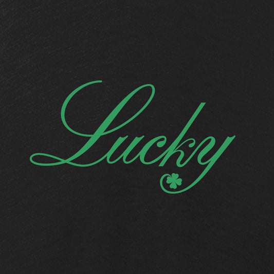 High Limit Club, Lucky, Raised Logo, Women's Microterry Cardigan - Black