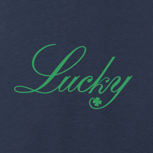 High Limit Club, Lucky, Raised Logo, Women's Microterry Cardigan - Navy