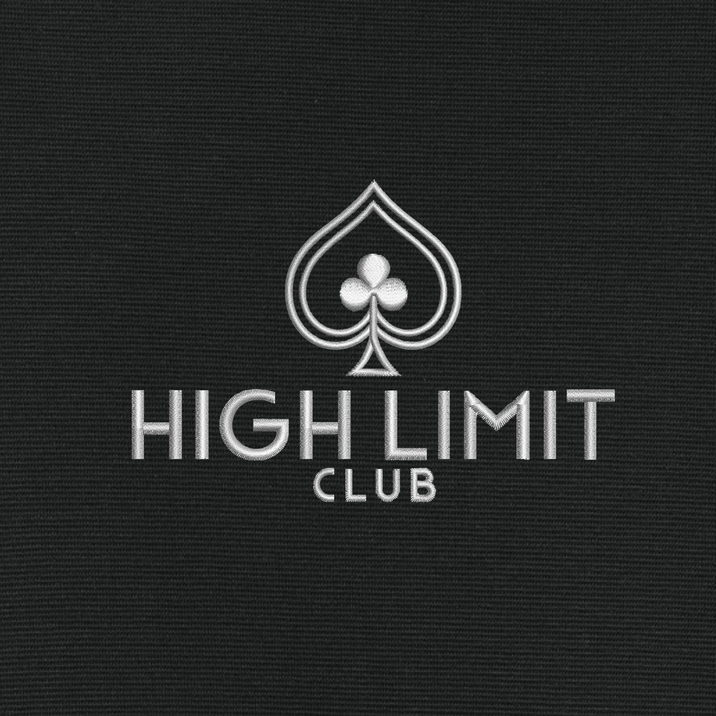 High Limit Club, Linear Texture 1/4-Zip Sweater- black