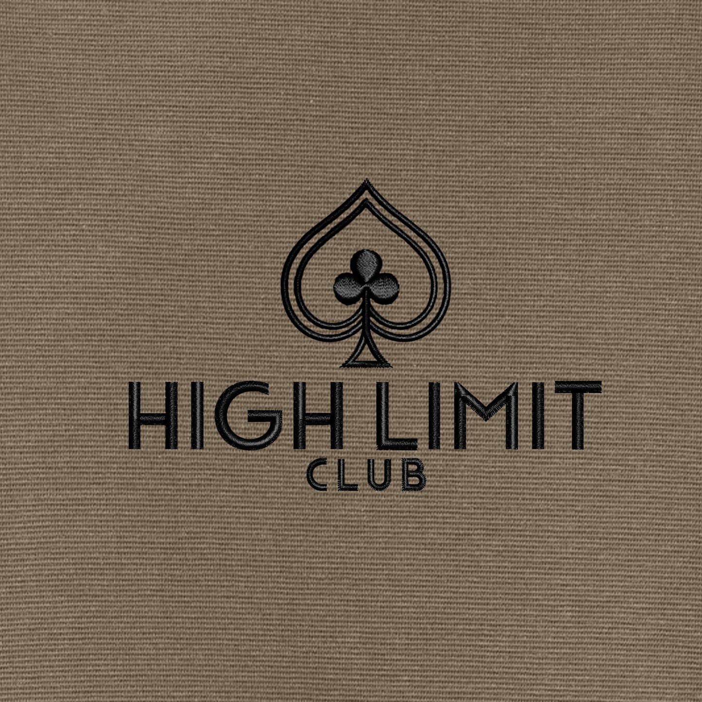 High Limit Club, Linear Texture 1/4-Zip Sweater- taupe