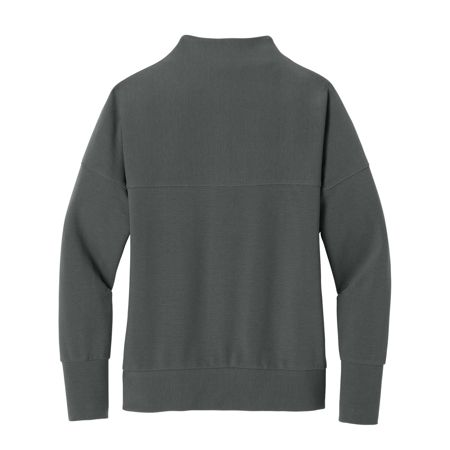 High Limit Club, Women’s Linear Texture 1/4-Zip - Gray