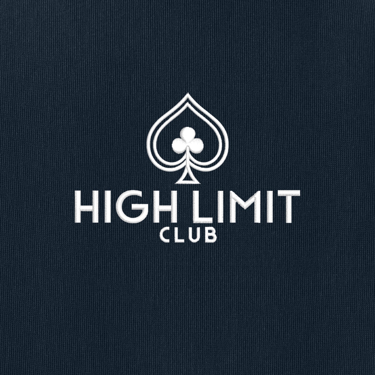 High Limit Club, Women’s Linear Texture 1/4-Zip - Navy