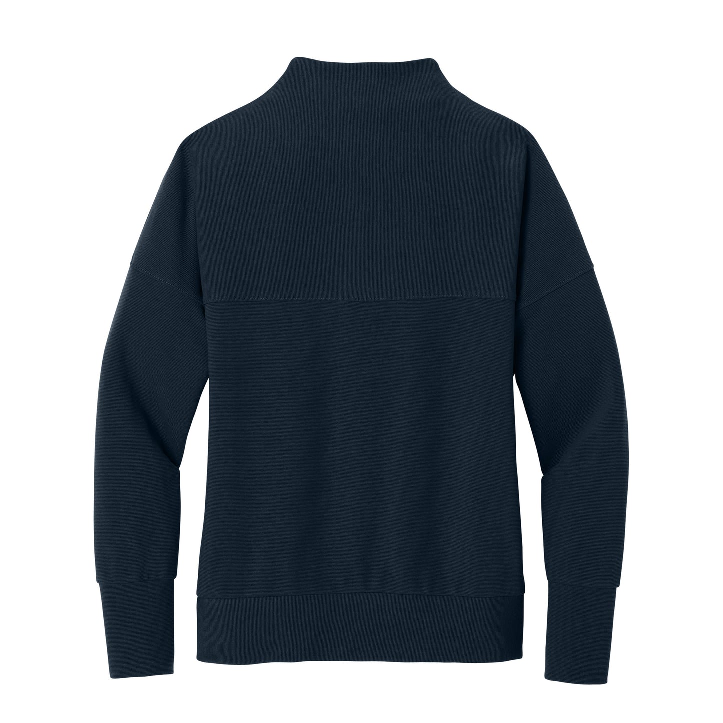 High Limit Club, Women’s Linear Texture 1/4-Zip - Navy