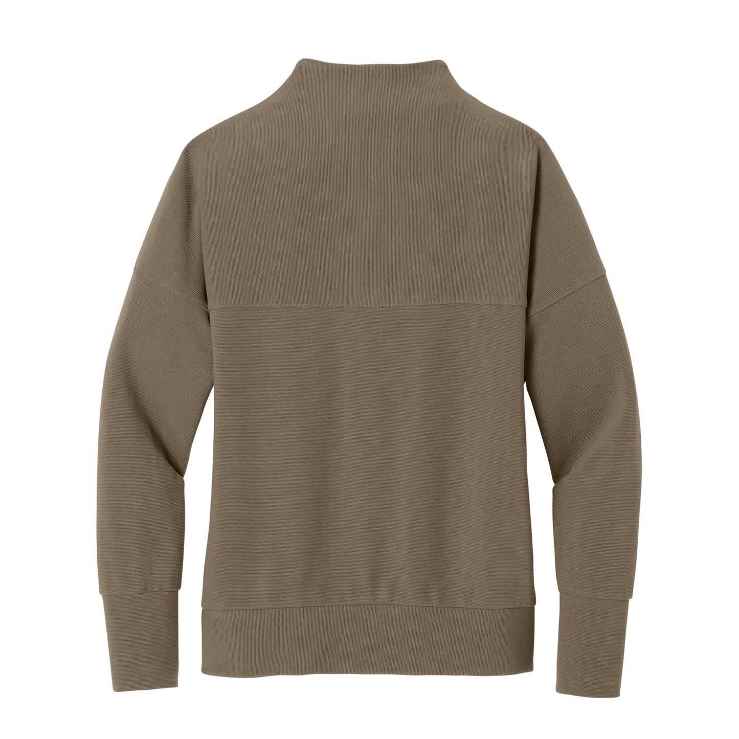 High Limit Club, Women’s Linear Texture 1/4-Zip - Beige