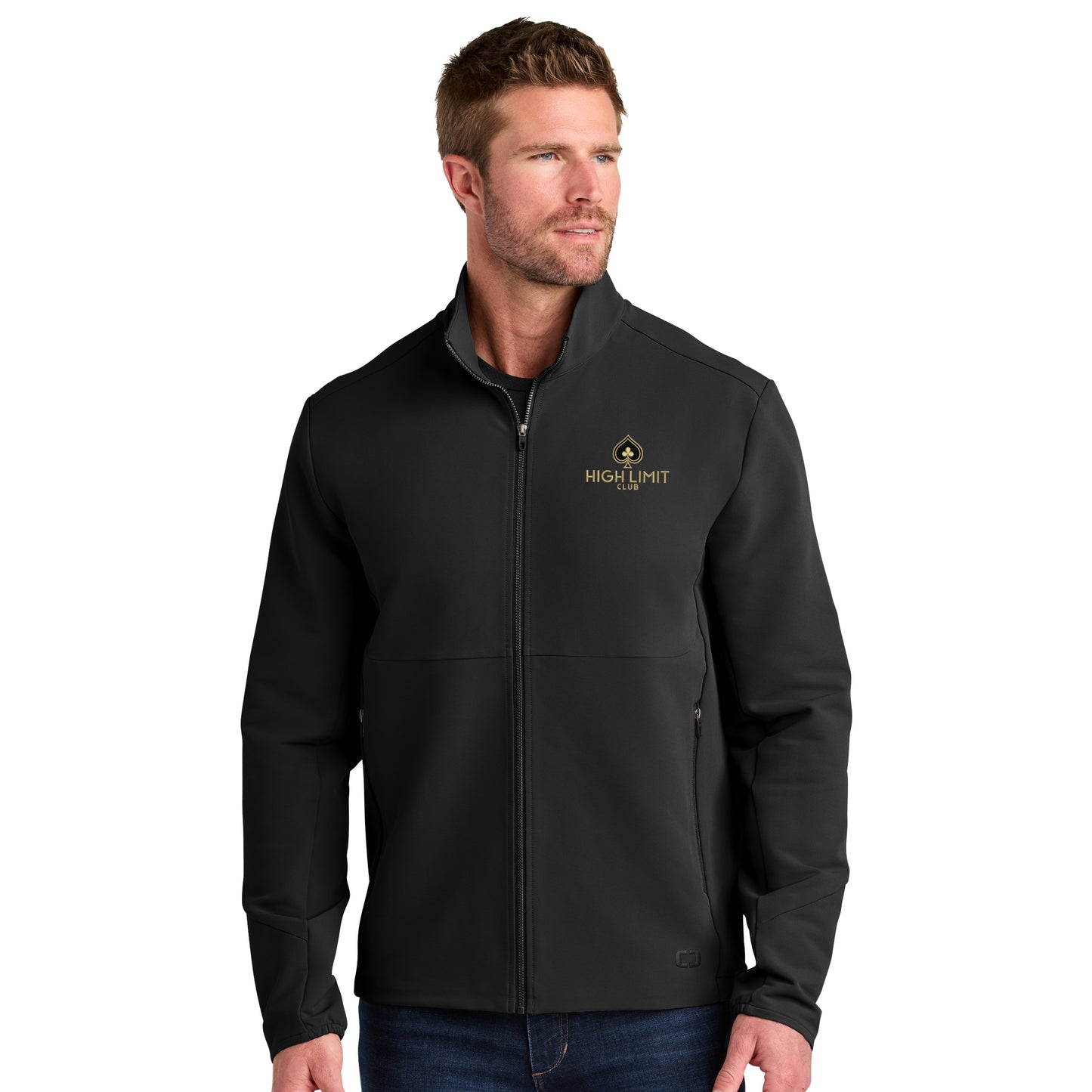 High Limit Club, Kinetic Soft Shell Jacket - Black