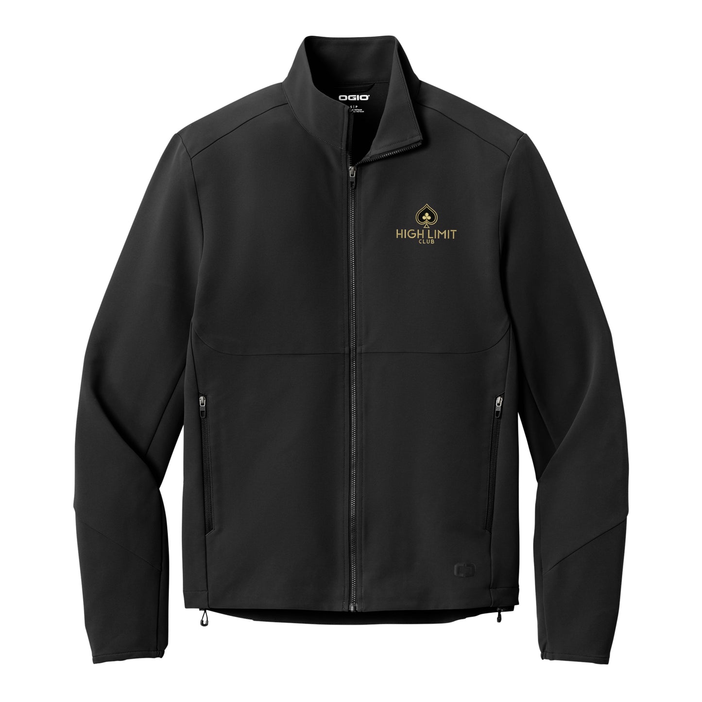High Limit Club, Kinetic Soft Shell Jacket - Black