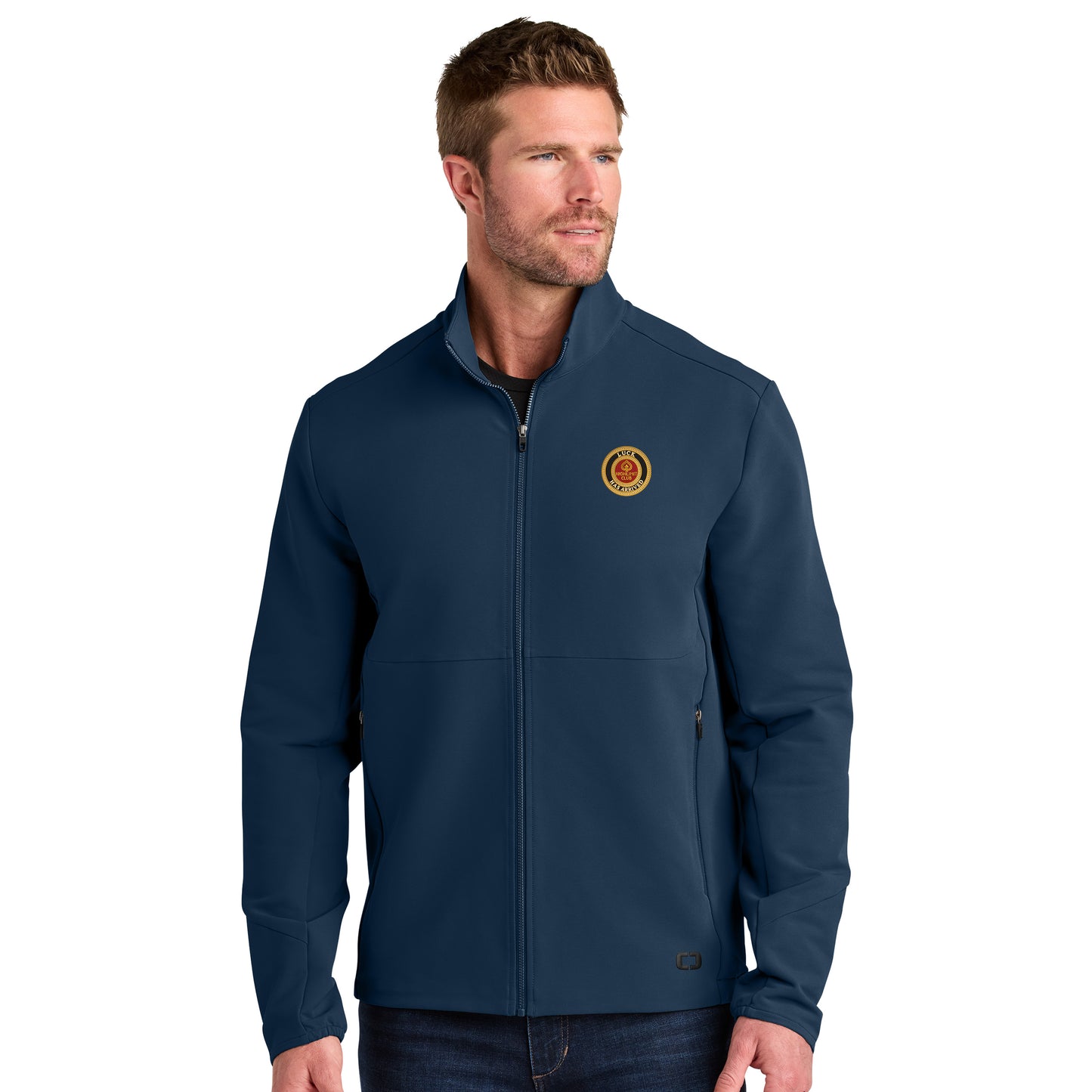 High Limit Club, Luck Has Arrived, Soft Shell Jacket - Navy