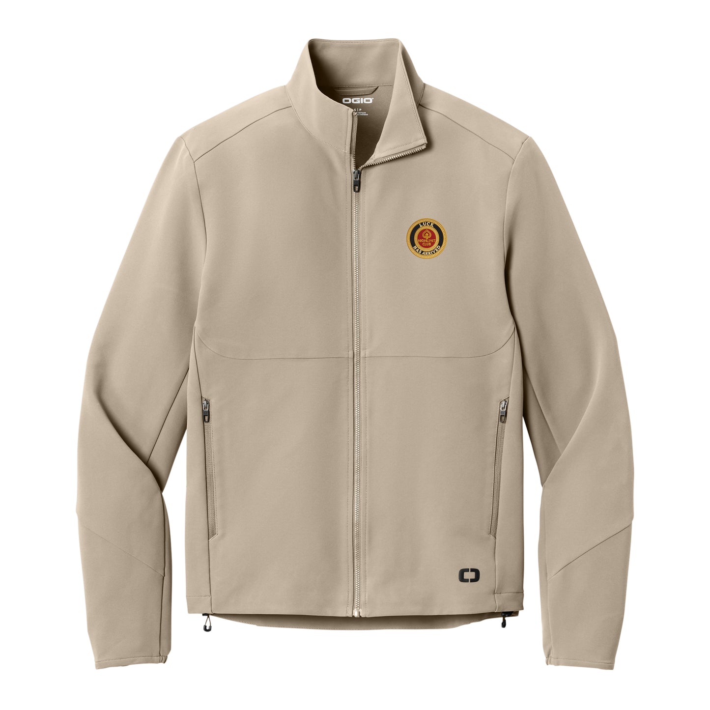 High Limit Club, Luck Has Arrived, Soft Shell Jacket - Beige