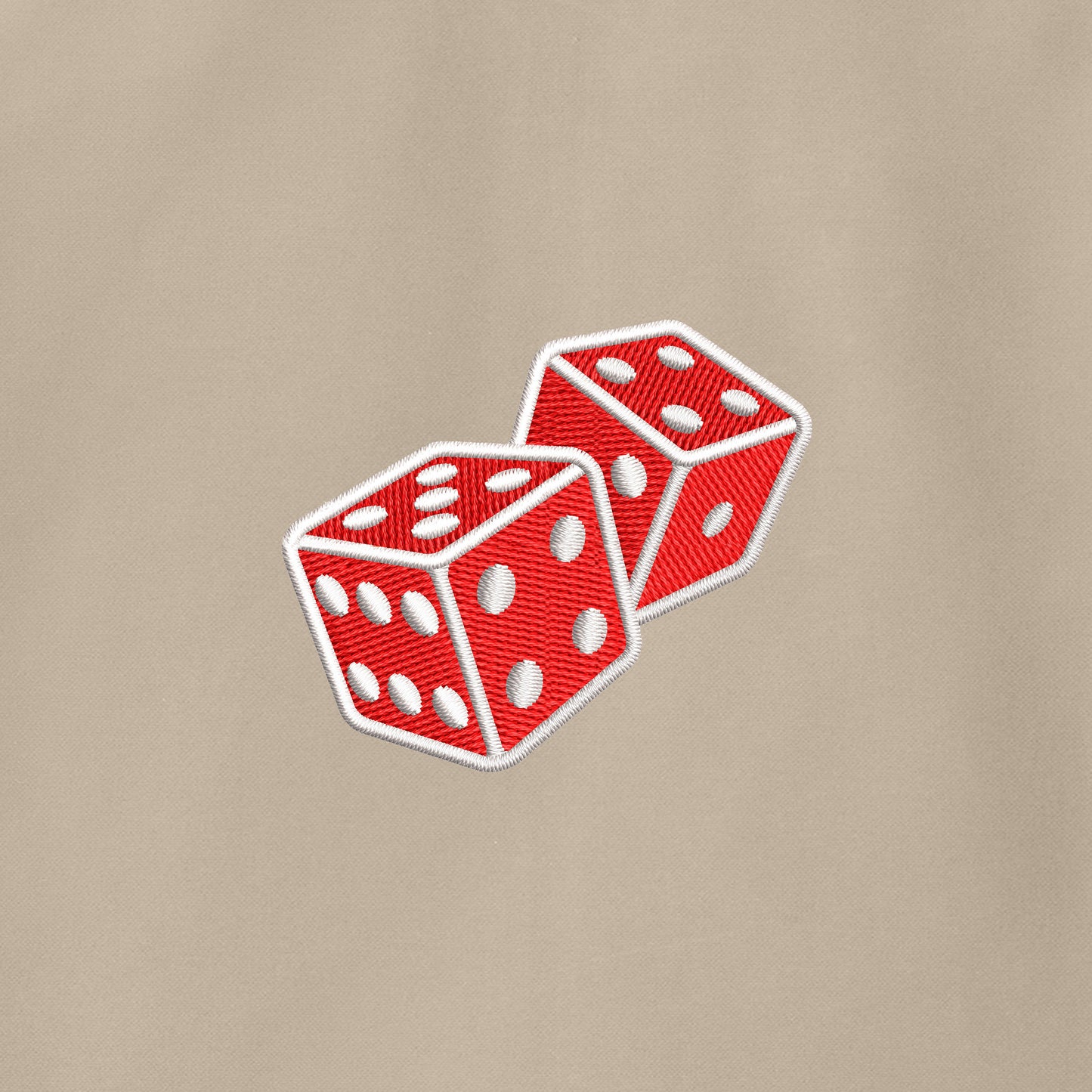 High Limit Club, Dice, Soft Shell Jacket - Beige
