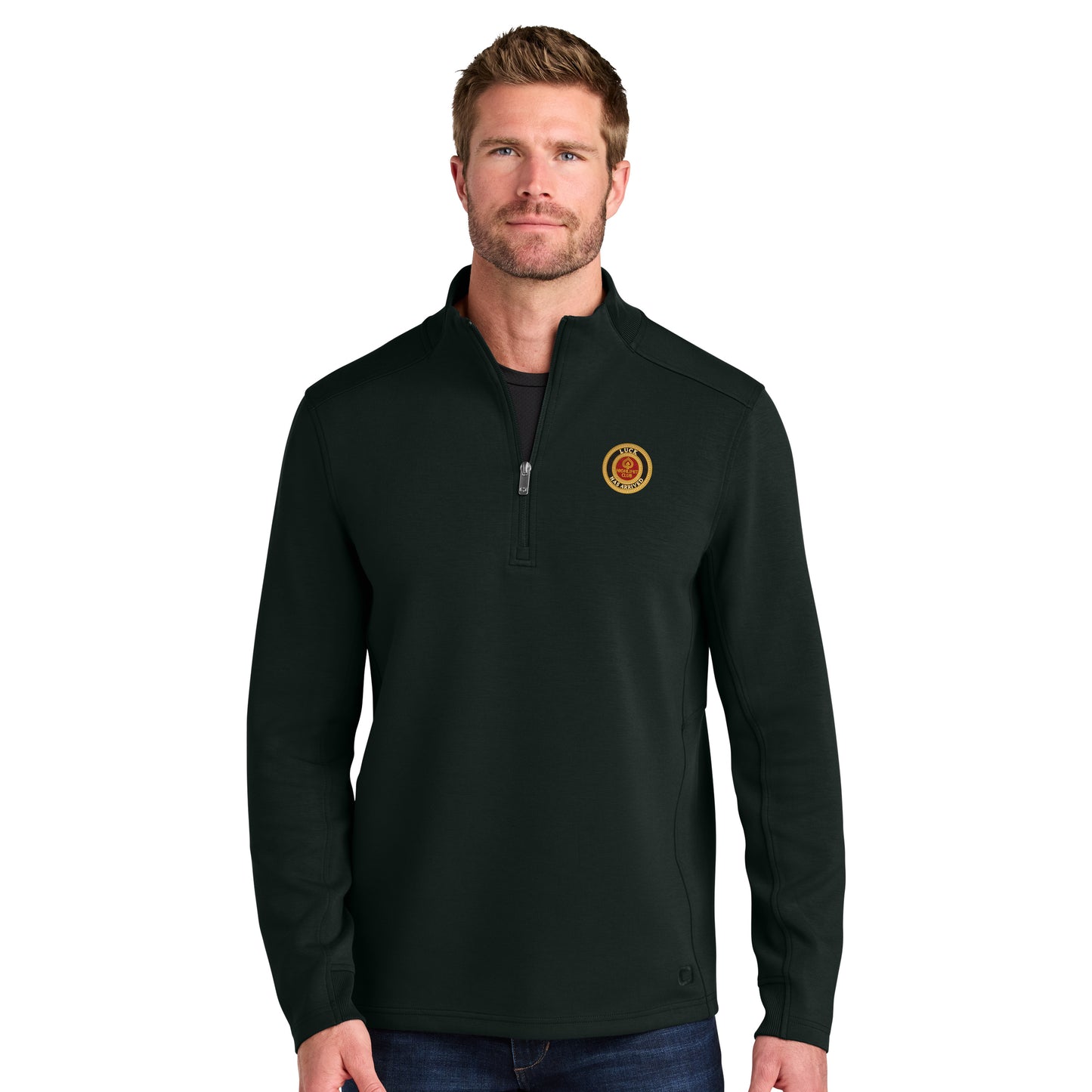 High Limit Club, Luck Has Arrived, Transcend 1/4-Zip - Black