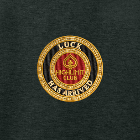 High Limit Club, Luck Has Arrived, Transcend 1/4-Zip - Black