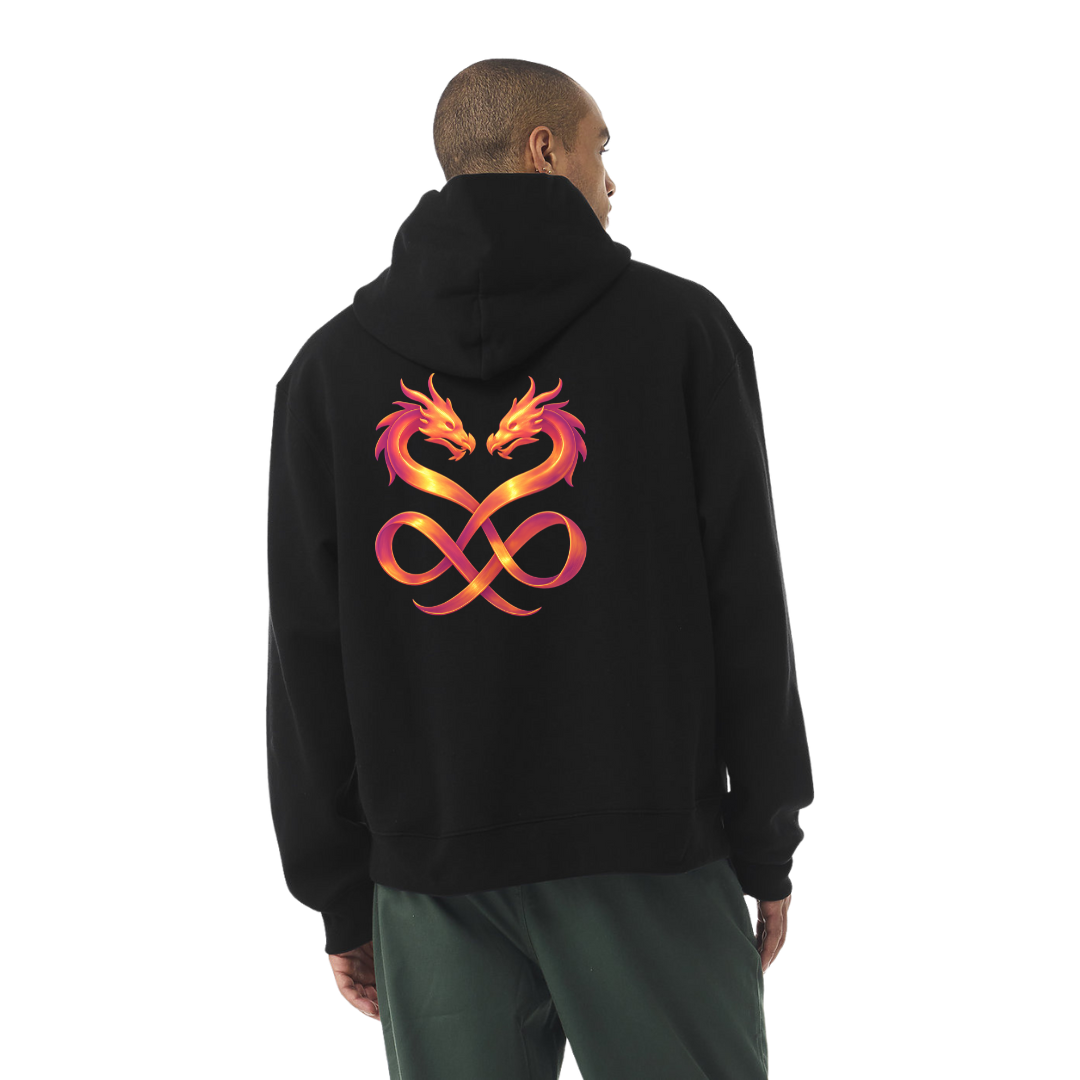 High Limit Club, Unisex Hoodie, Grand Jackpot Energy and Dragon