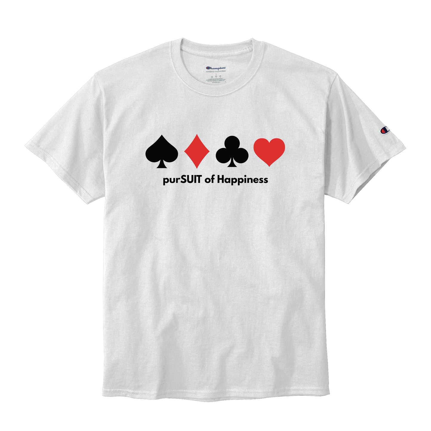 High Limit Club, PurSUIT of Happiness, Heritage 6-Oz. Jersey Tee - White