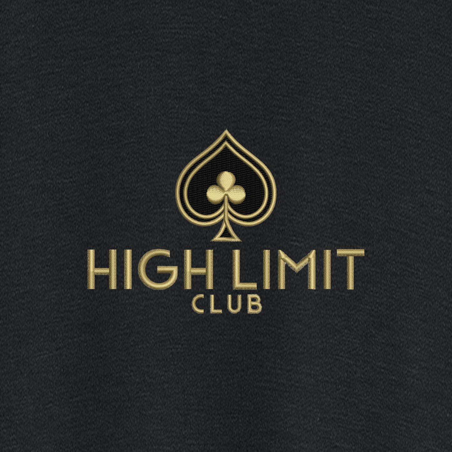High Limit Club, Women’s Long Weekend V-Neck - Black