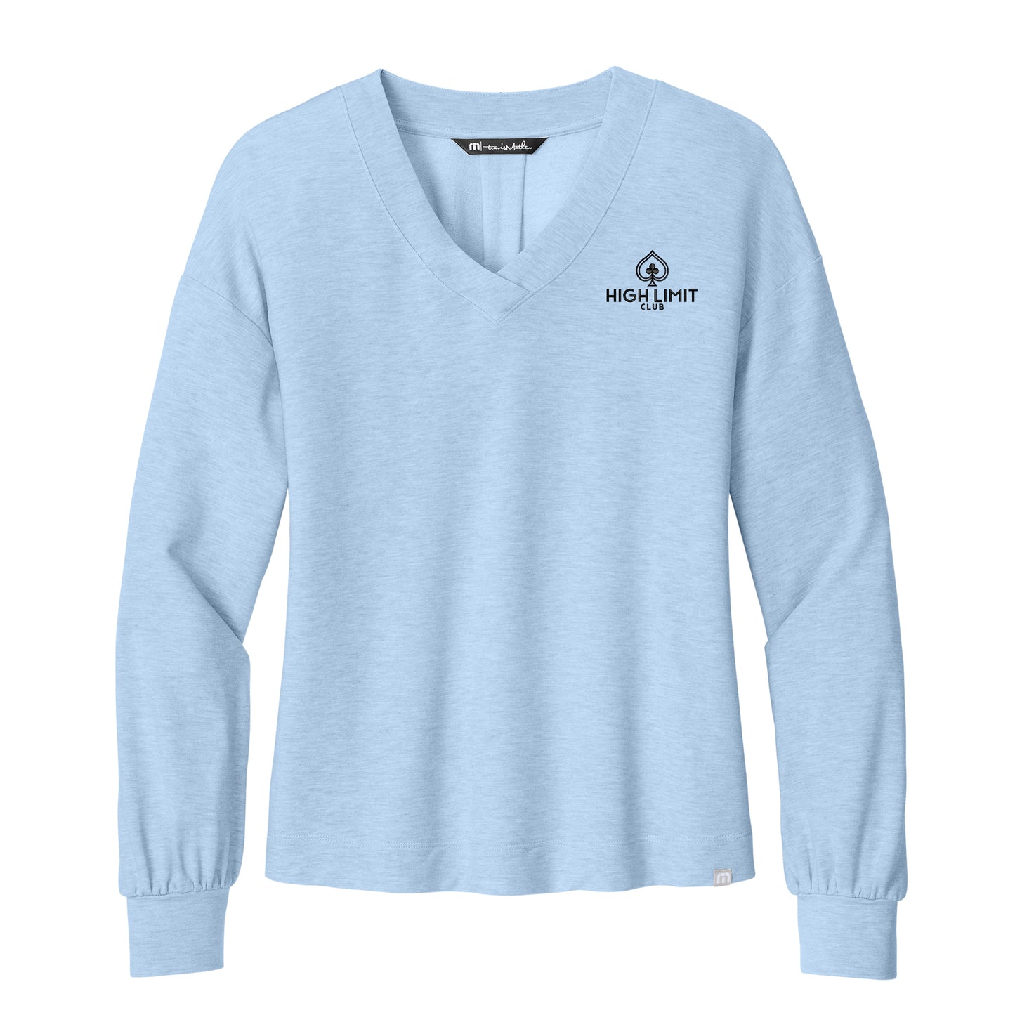 High Limit Club, Women’s Long Weekend V-Neck - Blue
