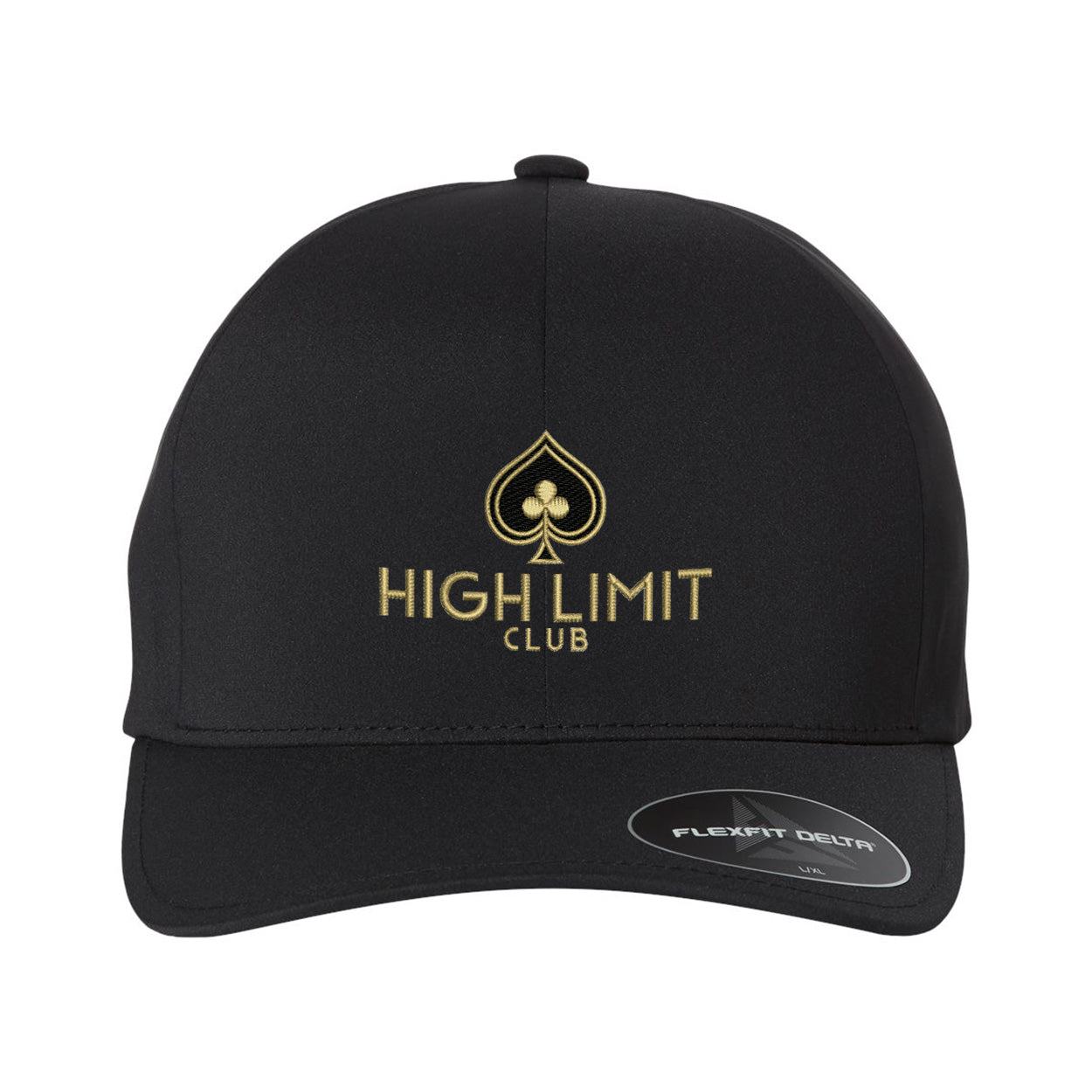 High Limit Club, Seamless Cap - Black