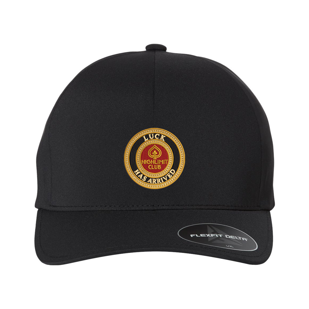 Luck Has Arrived, Seamless Cap - Black