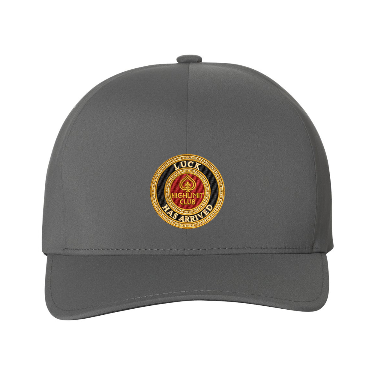 Luck Has Arrived, Seamless Cap - Grey