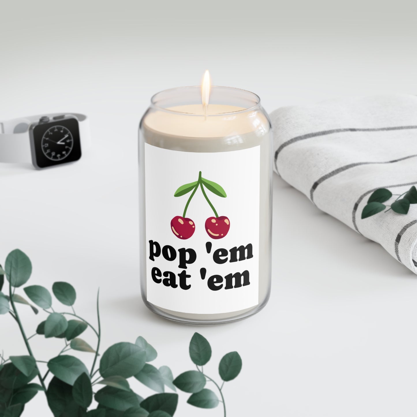 Cherries Pop Em and Eat Em Candle-Soy