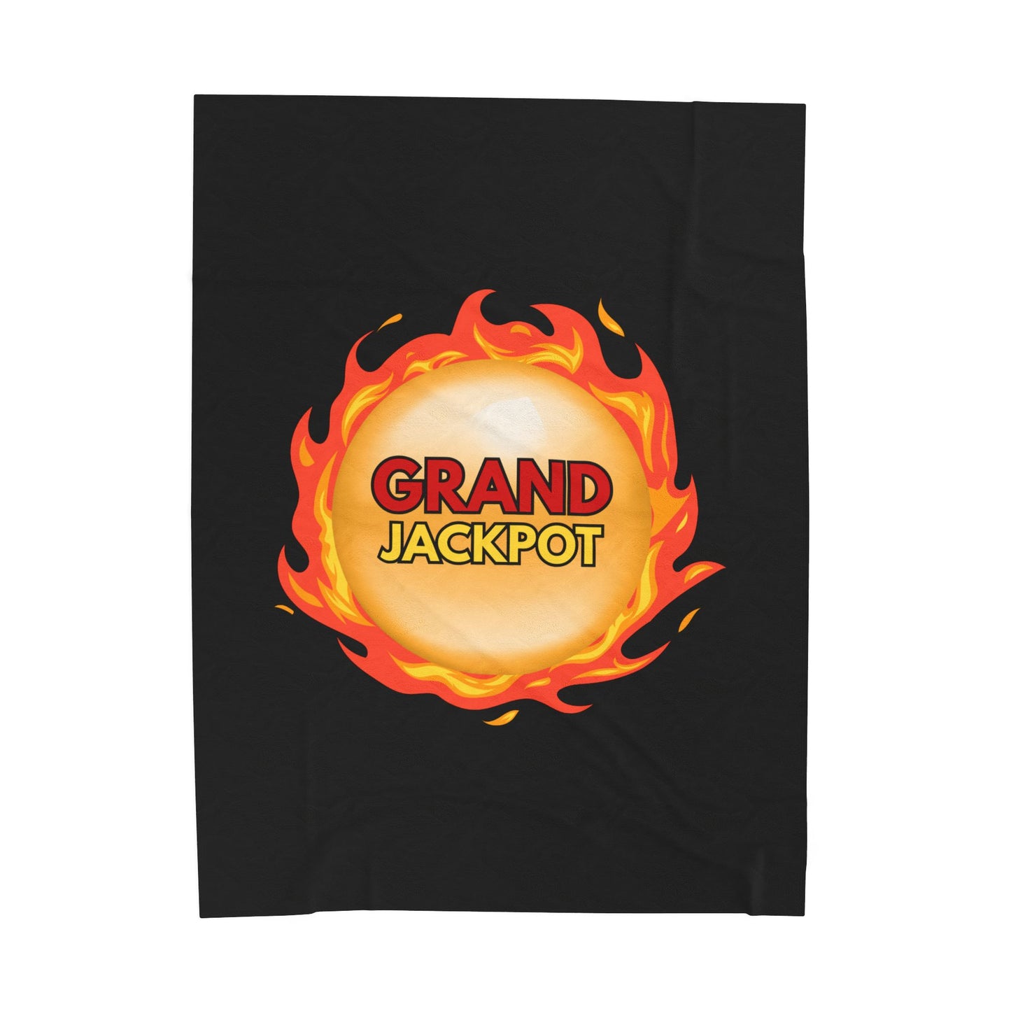 "GRAND" Jackpot Velveteen Plush Blanket