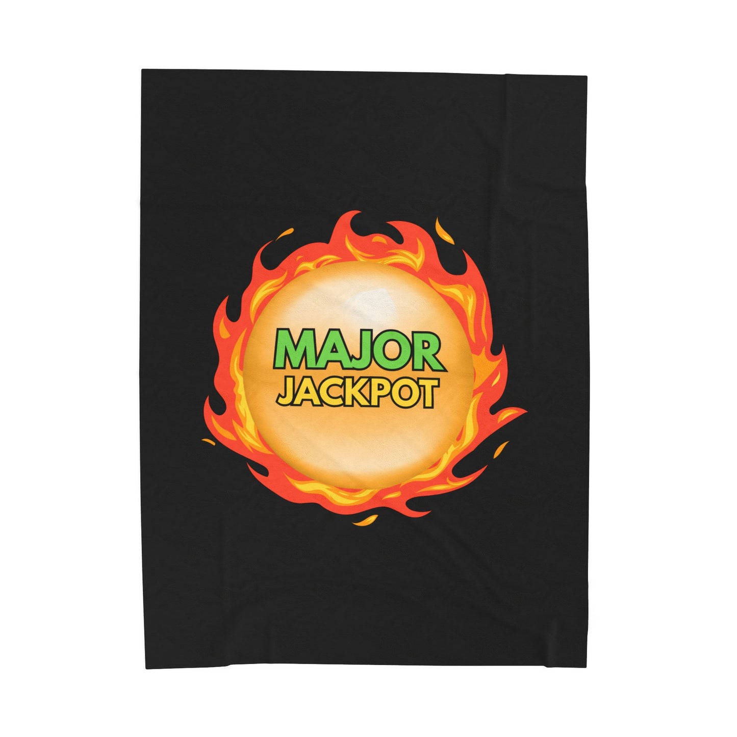 "MAJOR" Jackpot Velveteen Plush Blanket