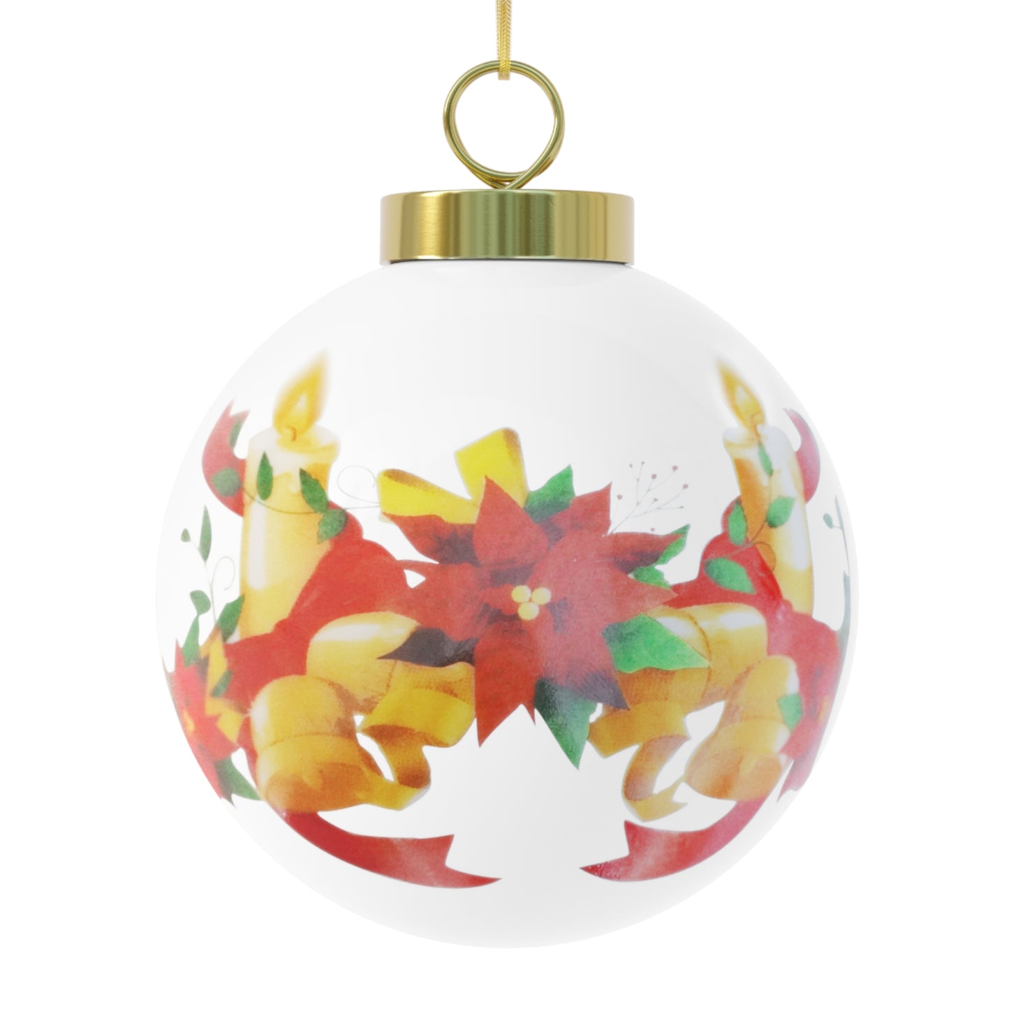"MINOR" Bonus Christmas Ball Ornament — Festive Casino-Themed Holiday Tree Decoration